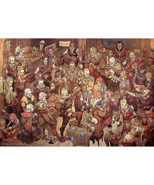 The Witcher Puzzle Birthday (1000 pieces) 5908305250197
