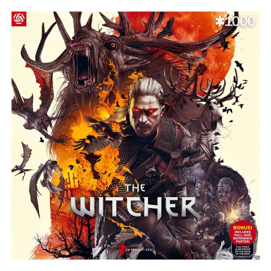 The Witcher Puzzle Monsters (1000 pieces) 5908305250210