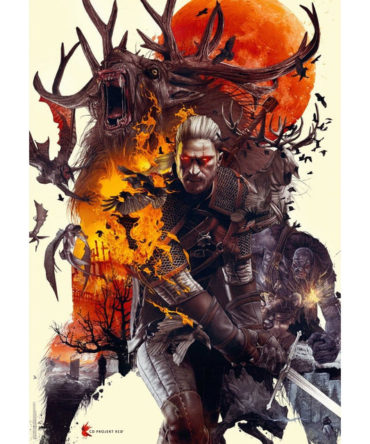 The Witcher Puzzle Monsters (1000 pieces) 5908305250210