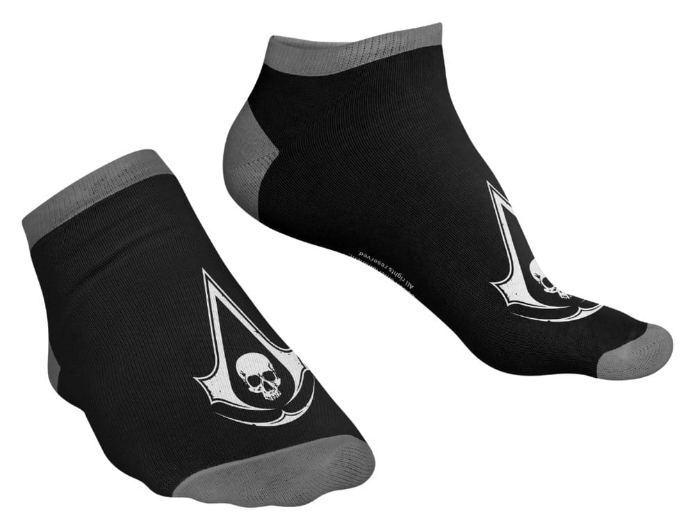 Assassin's Creed Black Flag Resynced Socks Crest Ankle 5908305250791