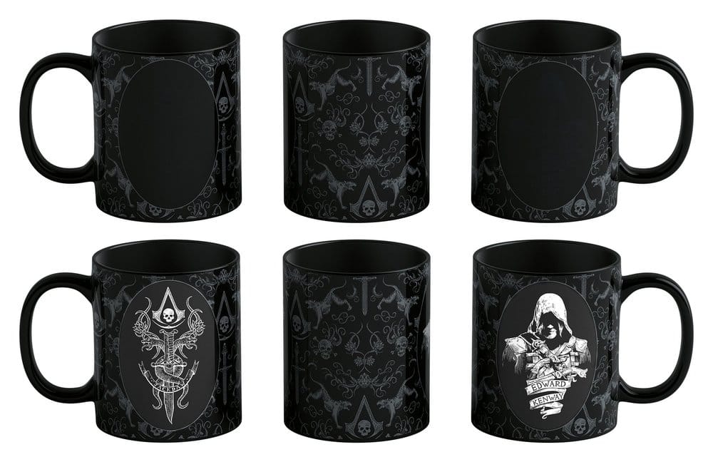 Assassin's Creed Black Flag Resynced Heat Change Mug Edward Kenway 480 ml 5908305250807