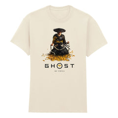 Ghost of Yotei T-Shirt Atsu Kneeling Size M 5056811569897