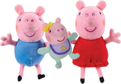 Peppa Pig Plush figures 3er Pack 6097015827863