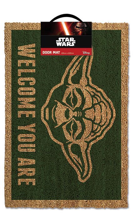 Star Wars Doormat Yoda 40 x 60 cm 5050293850528