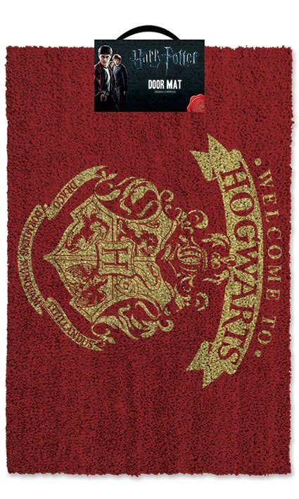 Harry Potter Doormat Welcome to Hogwarts 40 x 60 cm 5050293850689