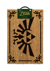 The Legend of Zelda Doormat (Triforce Black) 60 x 40 cm 5050293851228