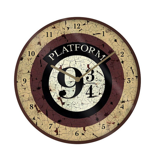 Harry Potter Wall Clock Platform 9 3/4 5050293855431