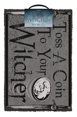 The Witcher Doormat Toss a Coin 40 x 60 cm 5050293857756