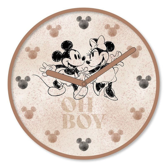 Disney  Wall Clock Mickey Mouse Blush 5050293858753