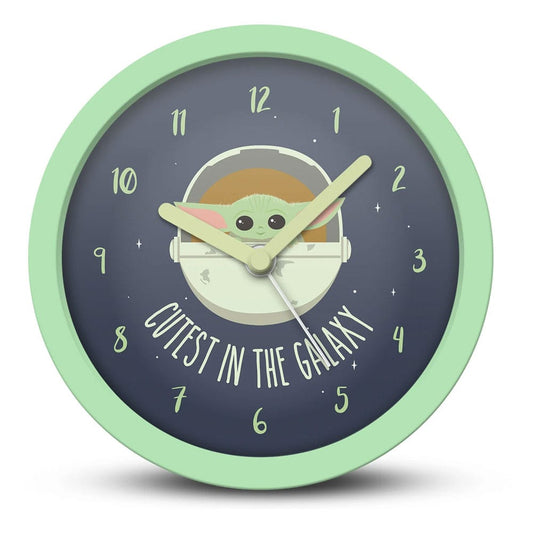 Star Wars: The Mandalorian Desk Clock Cutest in the Galaxy 5050293858869