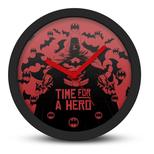 DC Comics Desk Clock Batman Time for a Hero 5050293858906