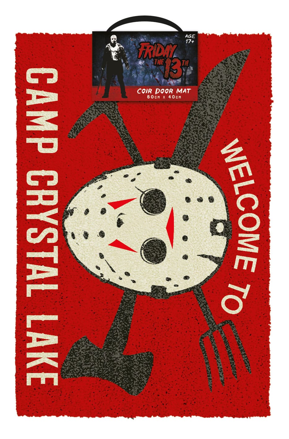 Friday the 13th Doormat Camp Crystal 40 x 60 cm 5050293859842