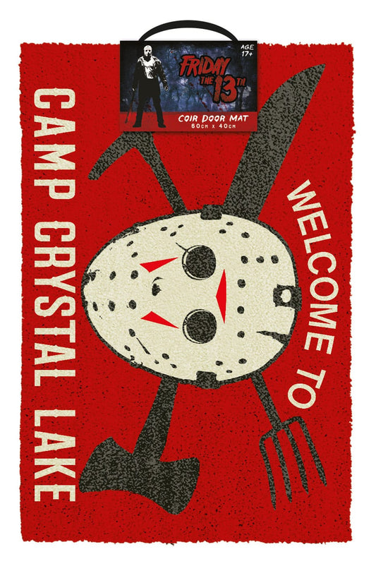 Friday the 13th Doormat Camp Crystal 40 x 60 cm 5050293859842