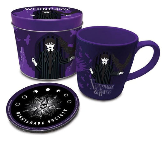 Wednesday Geschenkbox Nightshades & RavensWednesday Gift Set Nightshades & RavensWednesday coffret cadeau Nightshades & RavensWednesday Set de Regalo Nightshades & Ravens 5050293866024