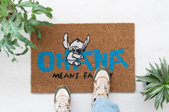 Disney Stitch Doormat Ohana 60 x 40 cm 8435497271947