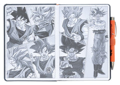 Dragon Ball Premium Notebook A5  with Projector Pen Super Goku 8435497280154
