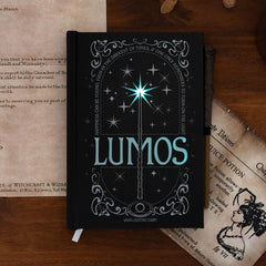 Harry Potter Premium Notebook A5 with Light Lumos Maxima 8435497280161