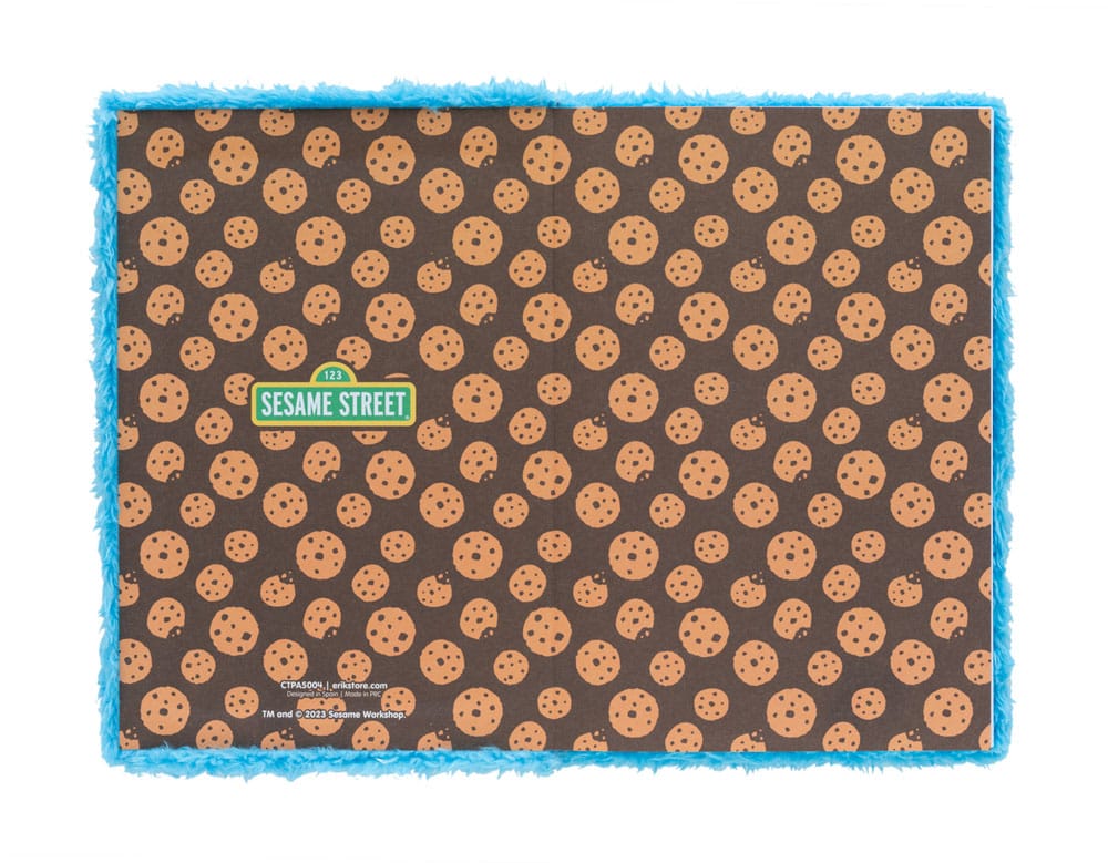 Sesame Street Premium Plush Notebook A5  8435497280246