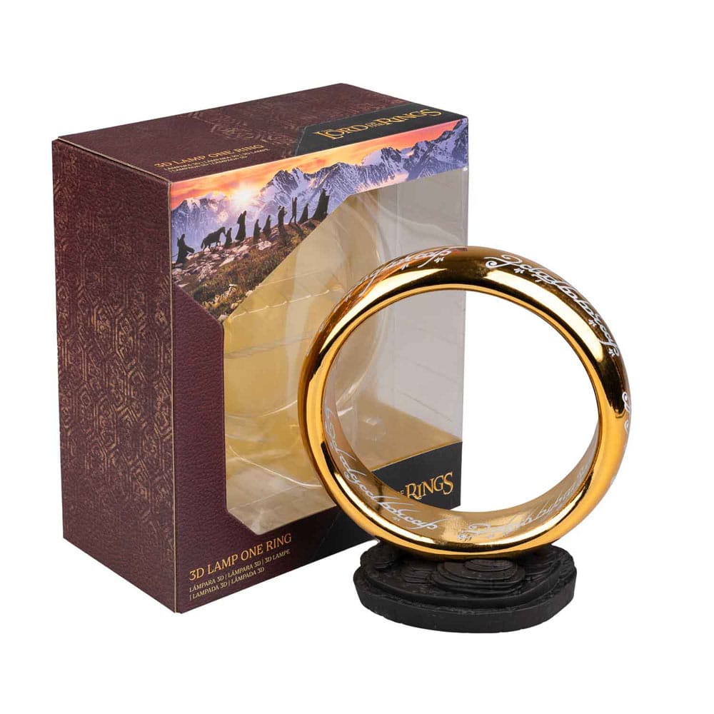 The Lord of the Rings Lamp with USB-C One Ring 8435497280338