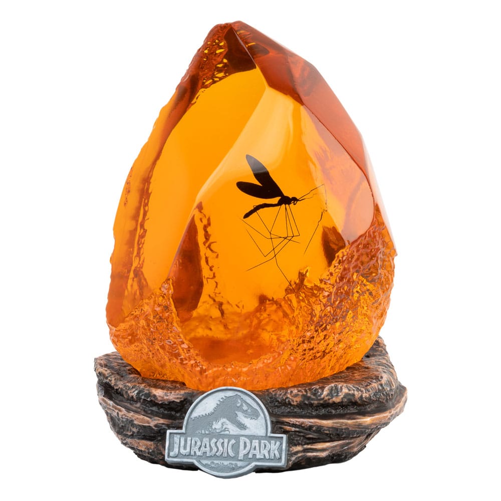 Jurassic Park Lamp with USB-C Amber 8435497280369