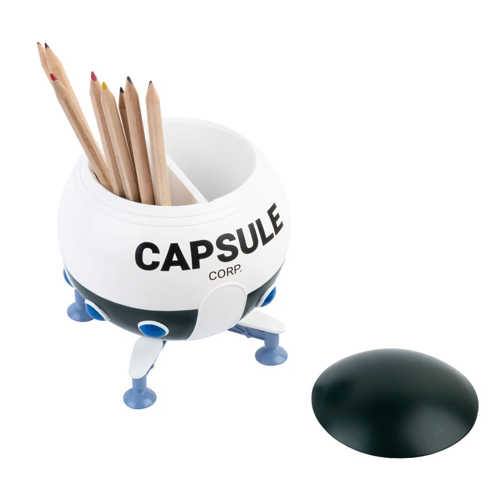 Dragon Ball Z Pencil Holder Spaceship Capsule Corp 8435497280383
