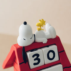 Peanuts 3D perpetual Calendar Snoopy Doghouse 8435497280802
