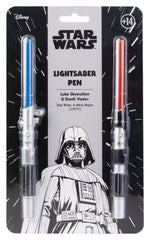 Star Wars Set of 2 Lightsaber Pens  Luke Skywalker & Darth Vader 8435497280963