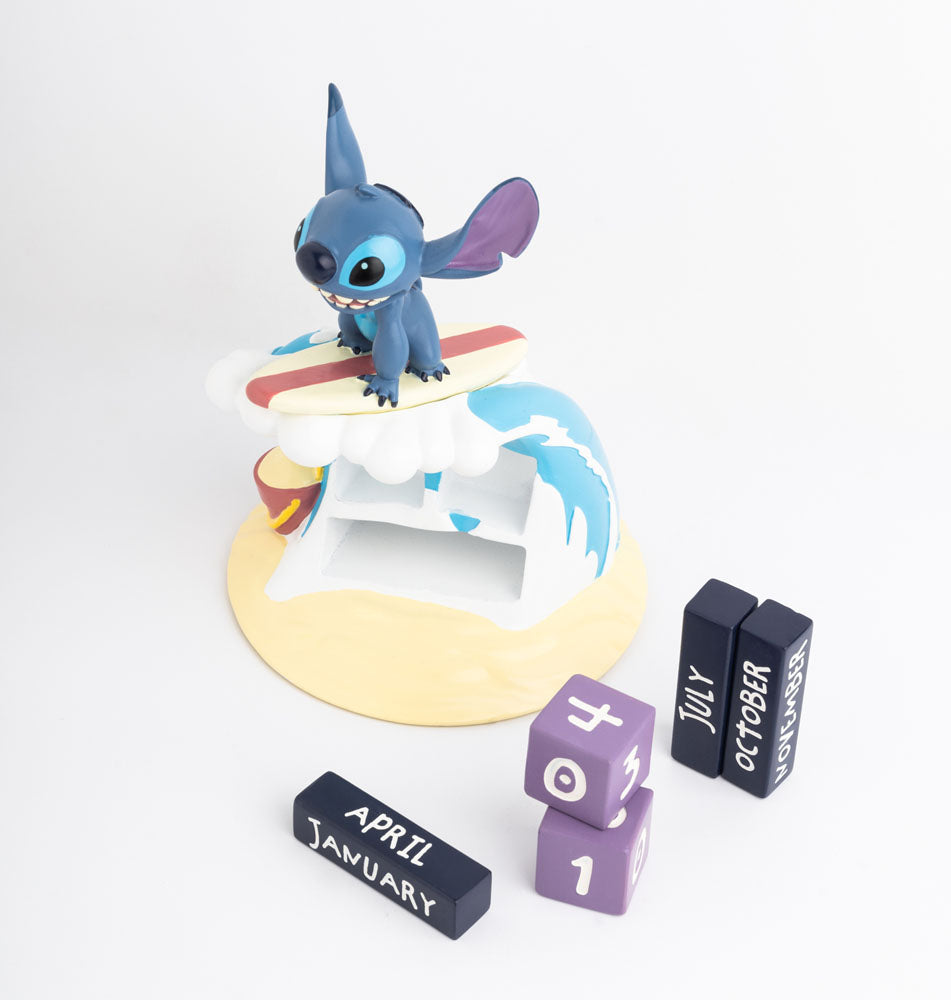 Stitch 3D perpetual Calendar Surfer 8435497283193