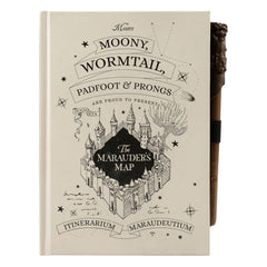 Harry Potter Premium Notebook A5 with Light Marauder's Map 8435497283247