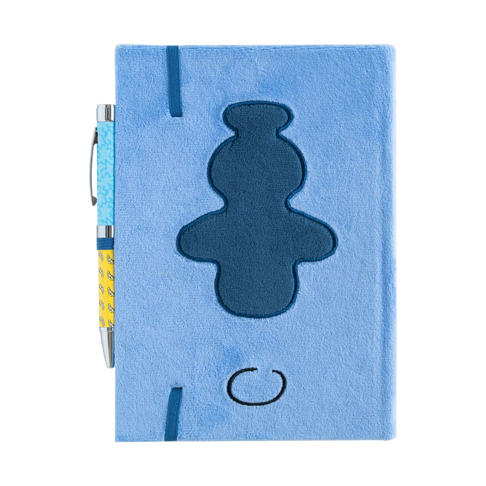 Stitch Premium Plush Notebook A5 with pen Tropical 8435497288129