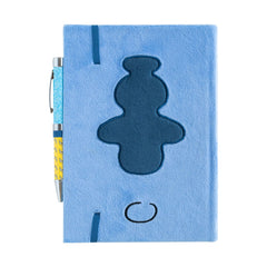 Stitch Premium Plush Notebook A5 with pen Tropical 8435497288129