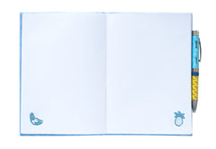 Stitch Premium Plush Notebook A5 with pen Tropical 8435497288129