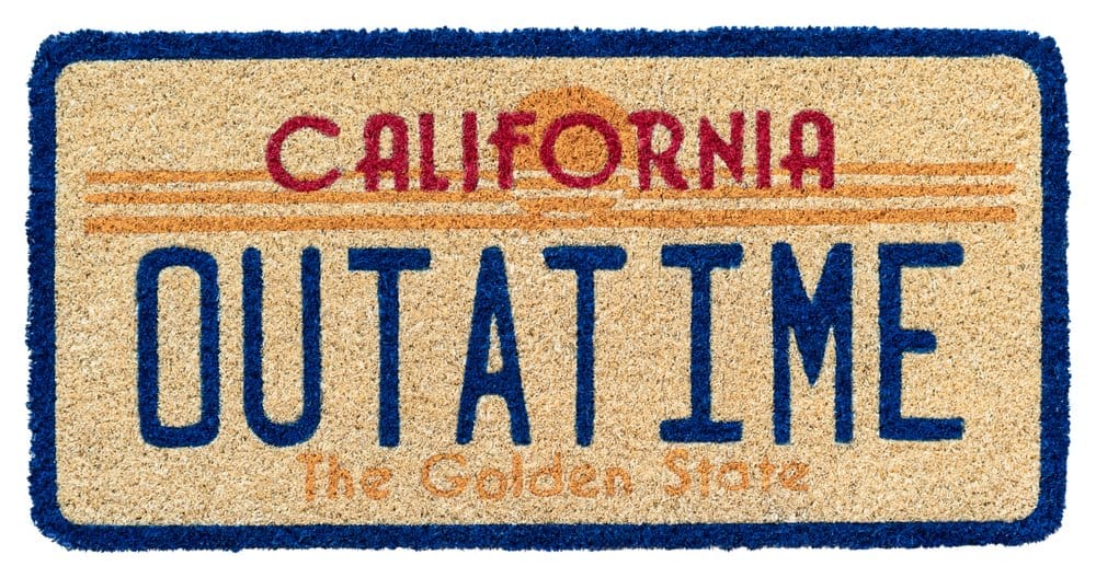 Back to the Future Door Mat 60 x 30 cm 8435497293635