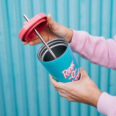 Stranger Things Tumbler with Straw Rink-O-Mania 550 ml 8435497294151