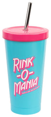Stranger Things Tumbler with Straw Rink-O-Mania 550 ml 8435497294151