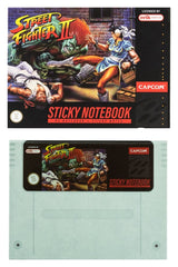 Street Fighter Premium Notebook with Sticky Notes and Cover A5  8435497296735