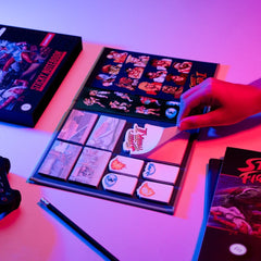 Street Fighter Premium Notebook with Sticky Notes and Cover A5  8435497296735