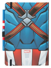Marvel Captain America Premium Notebook with Pen Uniform A5 8435497297367
