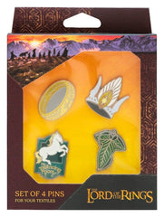 The Lord of the Rings Pins Set of 4 8435497297893