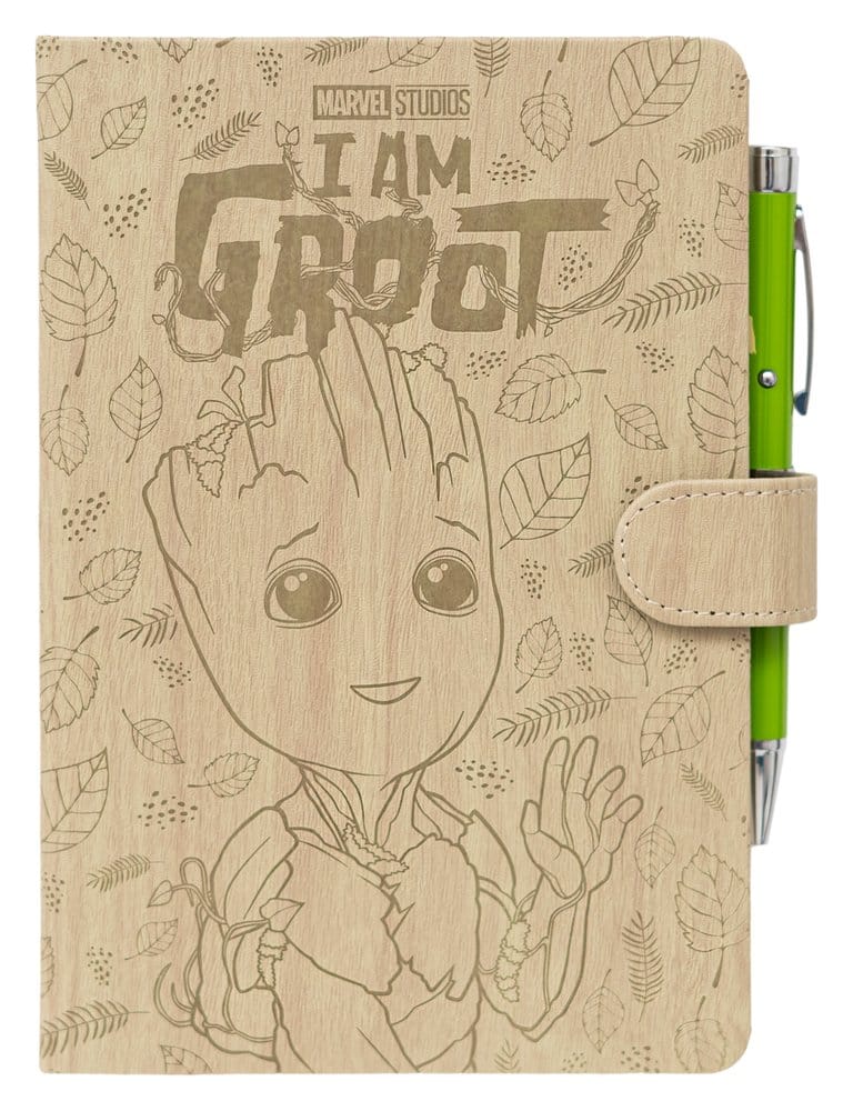 Marvel Premium Notebook with Projector Pen Groot A5 8435497268206