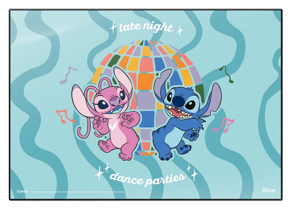 Lilo & Stitch Desktop Mat Waves 35 x 50 cm 8435747802549