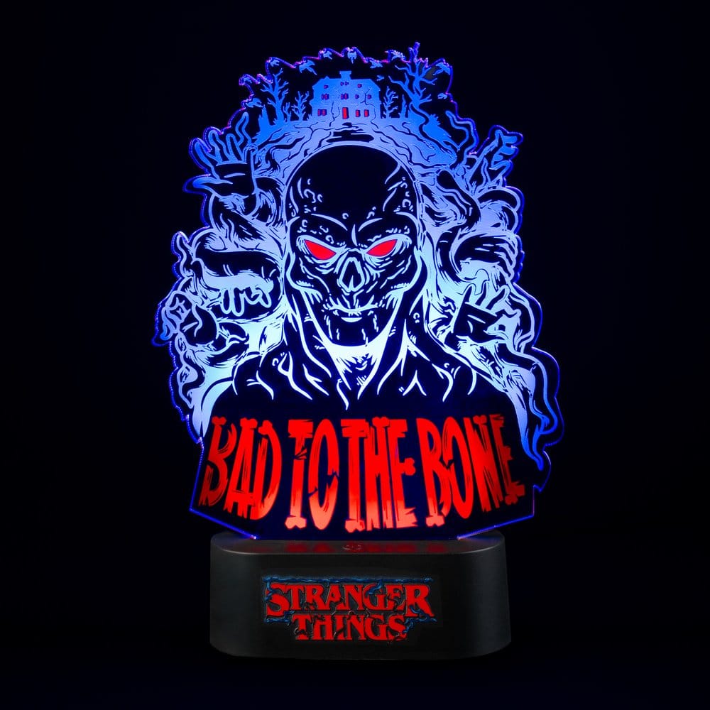 Stranger Things Table Lamp Bad to the Bone 8435747808725