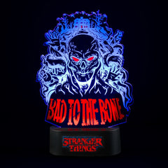 Stranger Things Table Lamp Bad to the Bone 8435747808725