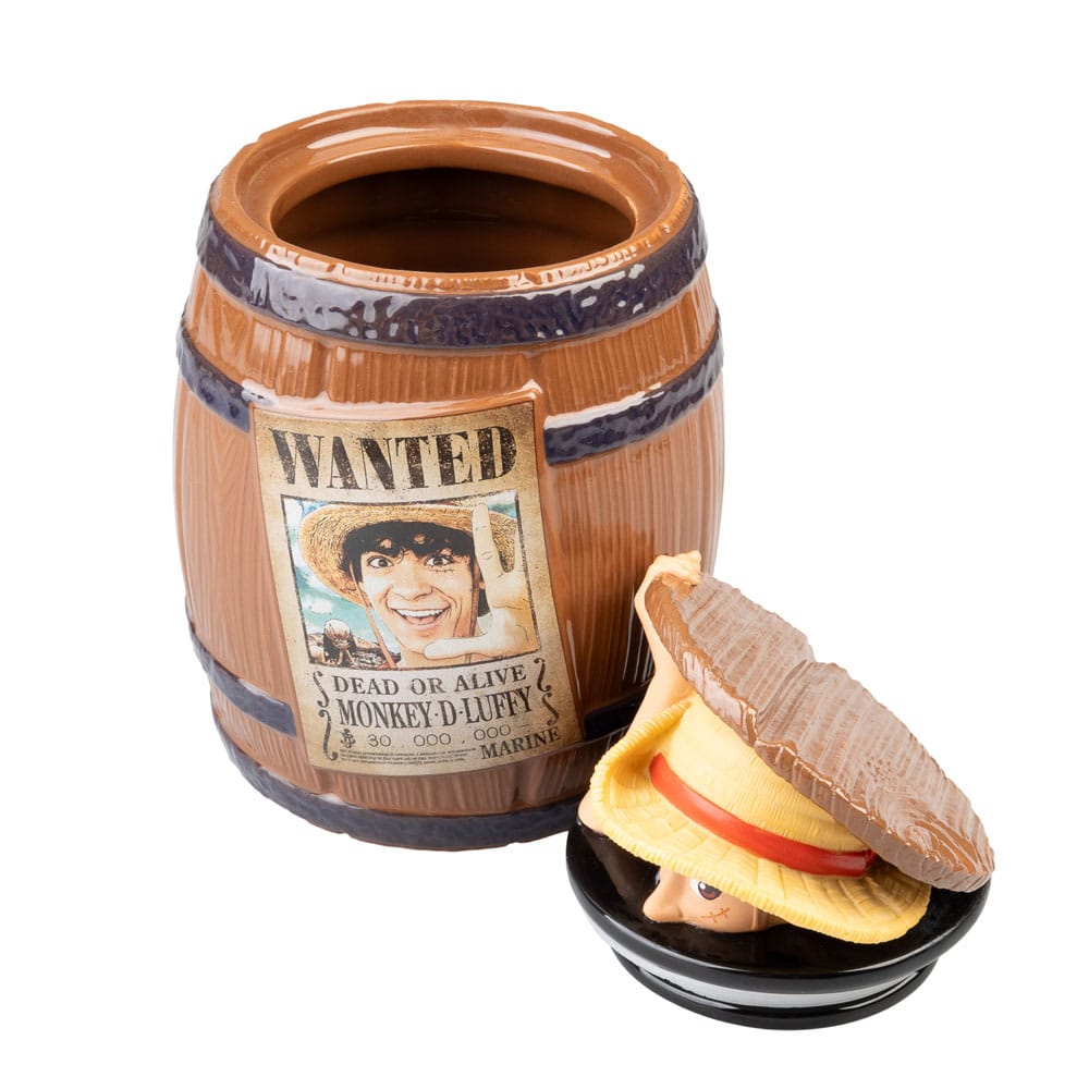 One Piece Cookie Jar Wanted Monkey D. Luffy 8435747809401