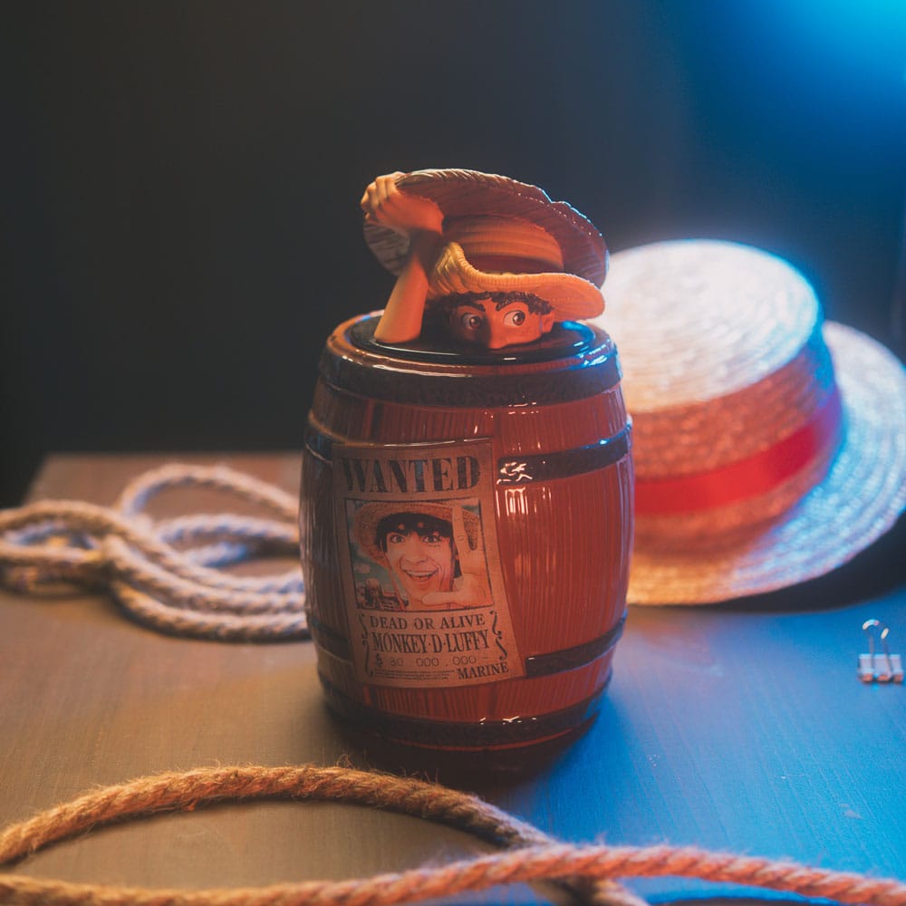 One Piece Cookie Jar Wanted Monkey D. Luffy 8435747809401