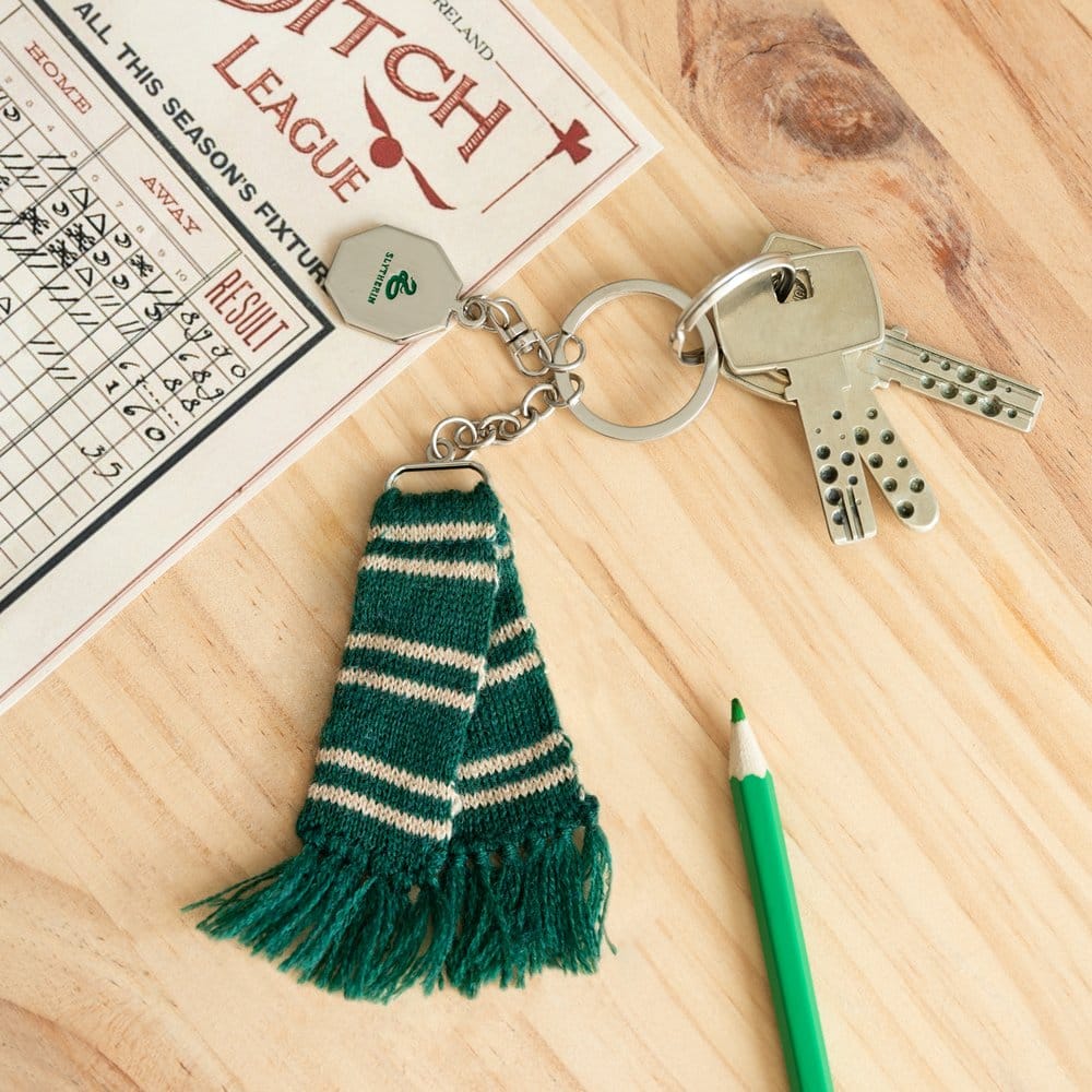 Harry Potter Keyring Slytherin Scarf 15 cm 8435747809517