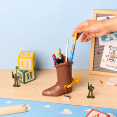 Disney Pixar Toy Story Pen Holder with Stationery Set Woody's Boot 16 cm 8435747811725