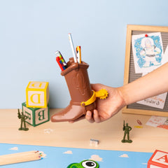Disney Pixar Toy Story Pen Holder with Stationery Set Woody's Boot 16 cm 8435747811725
