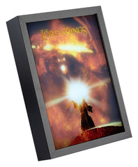 Der Herr der Ringe Gerahmtes LED-Panel 28 x 20 cmThe Lord of the Rings Framed LED Panel 28 x 20 cmLe Seigneur des Anneaux panneau LED encadré 28 x 20 cmEl Señor de los Anillos Panel LED enmarcado 28 x 20 cm 8435747812203