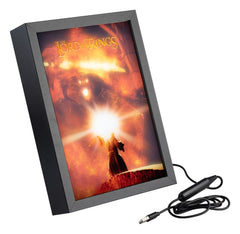Der Herr der Ringe Gerahmtes LED-Panel 28 x 20 cmThe Lord of the Rings Framed LED Panel 28 x 20 cmLe Seigneur des Anneaux panneau LED encadré 28 x 20 cmEl Señor de los Anillos Panel LED enmarcado 28 x 20 cm 8435747812203